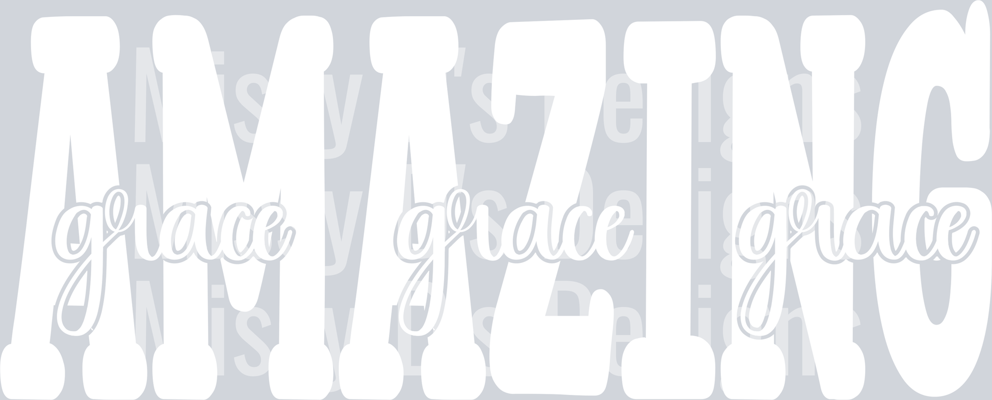 amazing grace WHITE