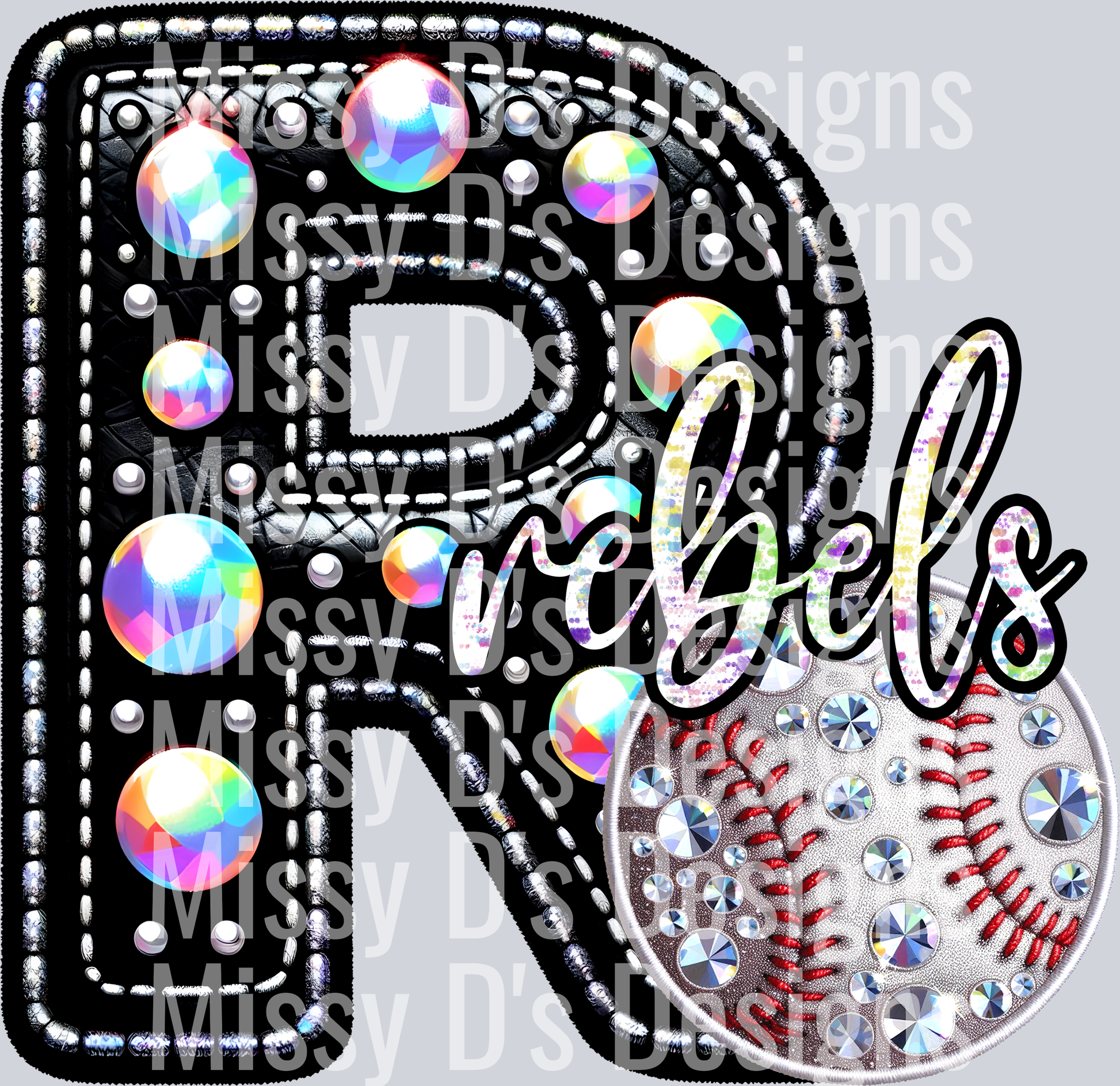 leather baseball rebels - Copy