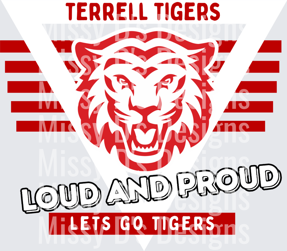 triangle mascot terrell tigers