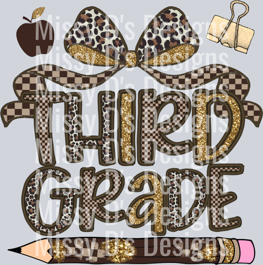 third grade brown