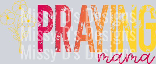 praying mama floral