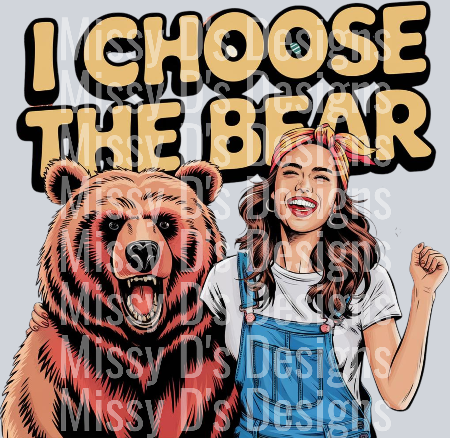 i choose the bear