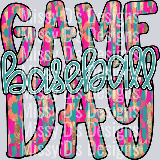 game day baseball