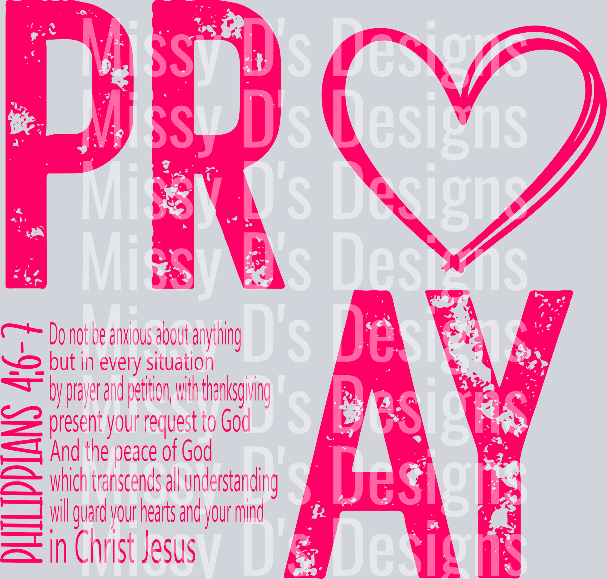 prayphilippiansHOT PINK