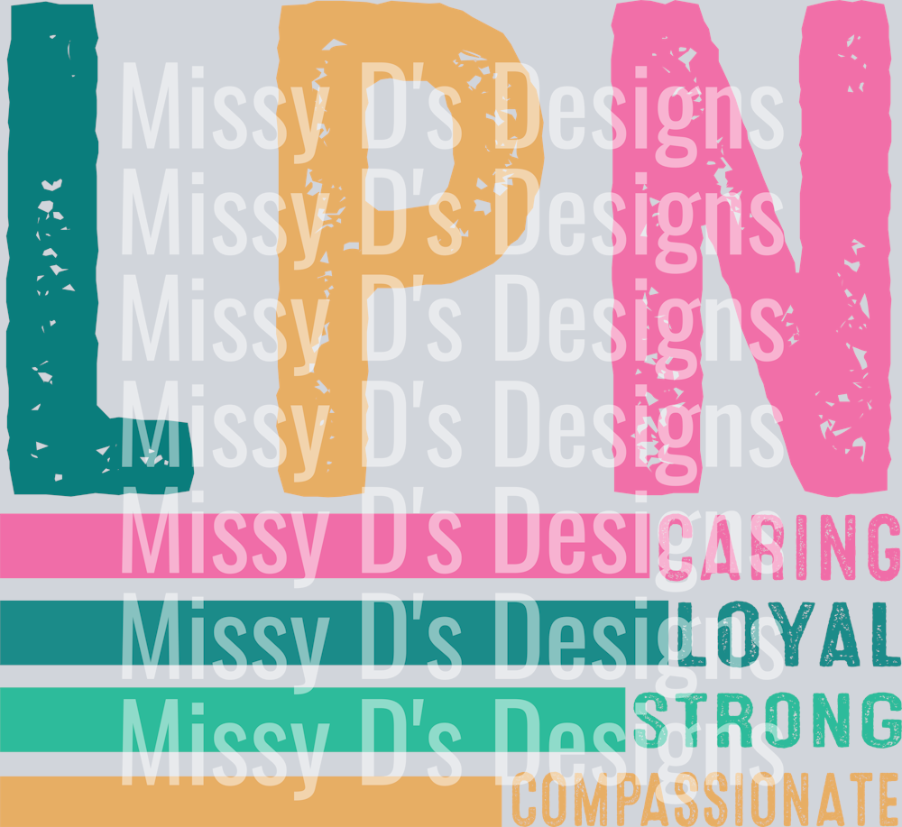 LPN stacked distressed