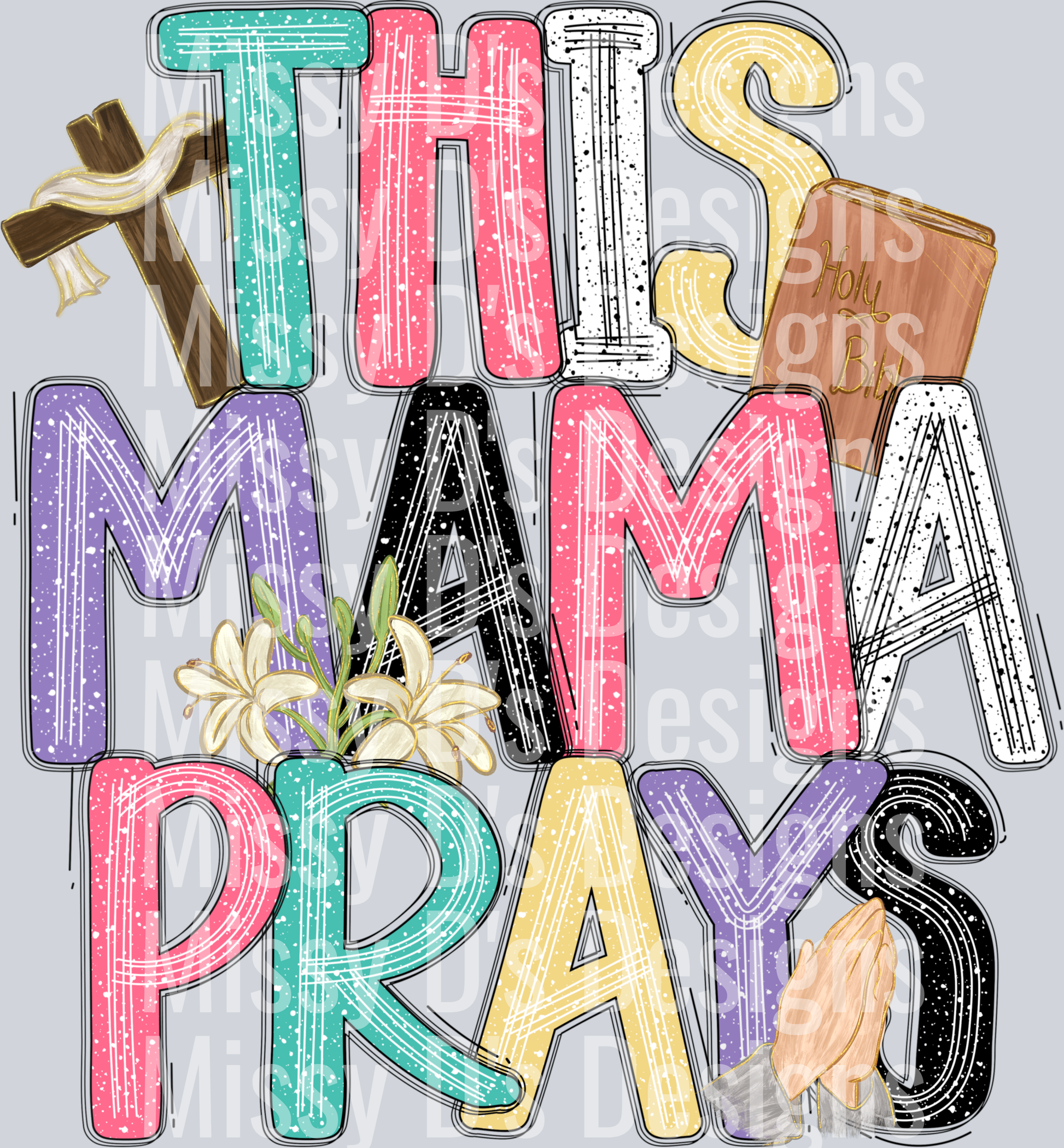 this mama prays colorful