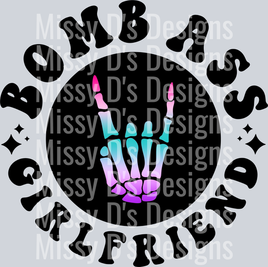 Color Bomb Ass Girlfriend Pocket Design