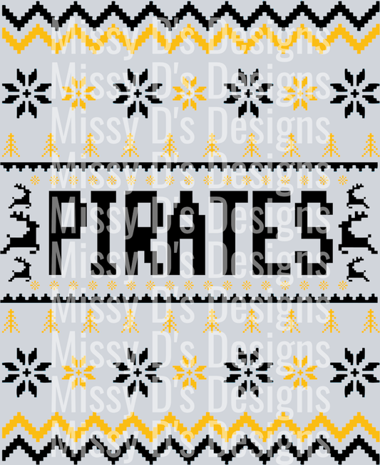 pirates christmas sweater