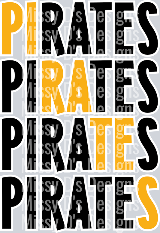 pirates stacked