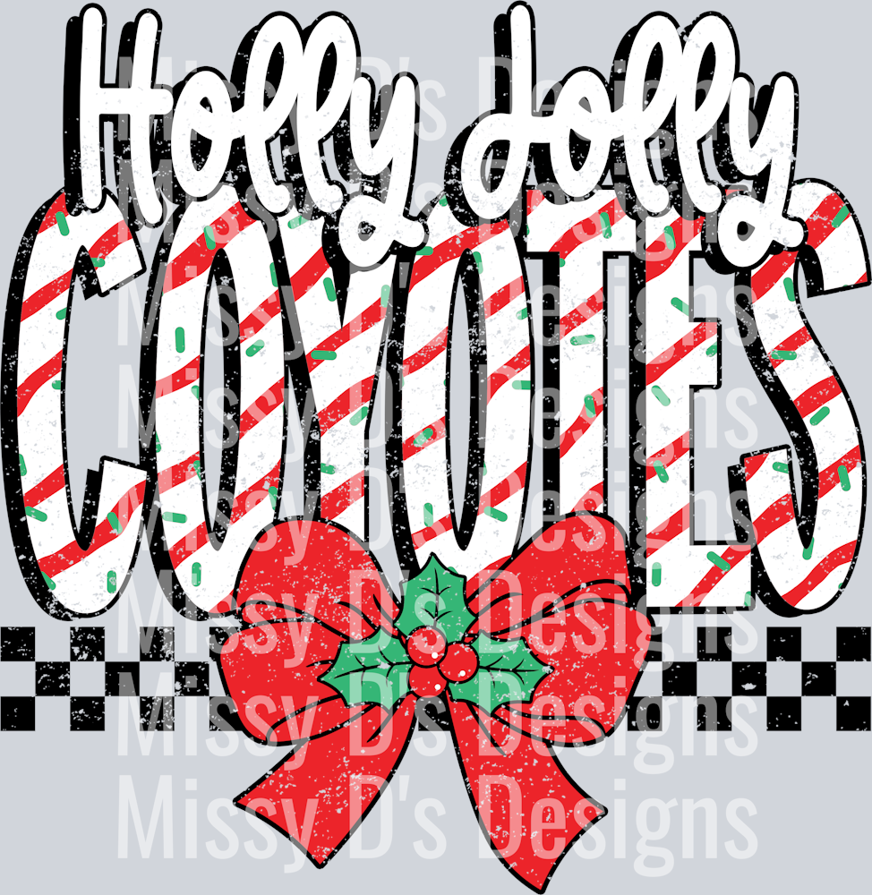 Holly Jolly Coyotes
