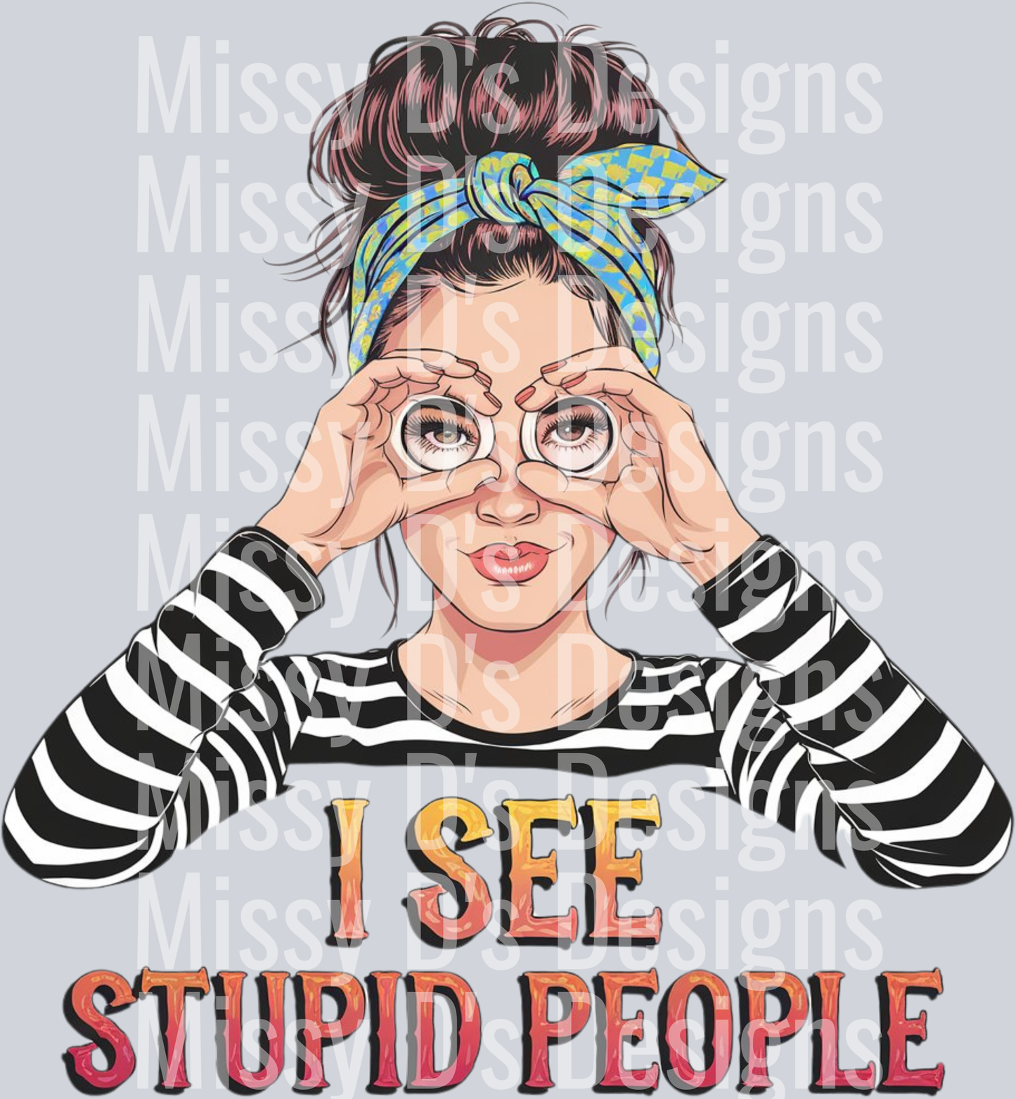 i see stupid people