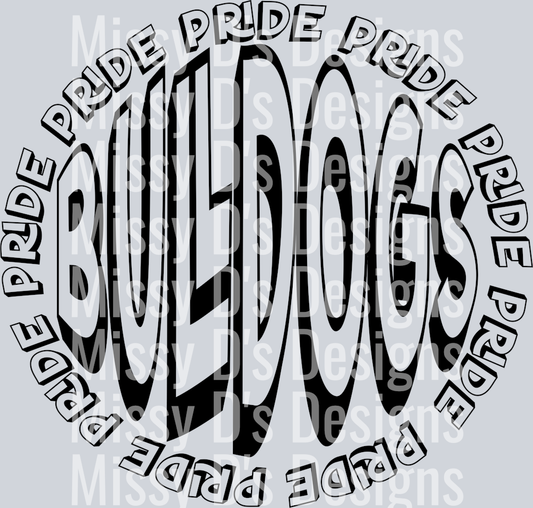 Pride Circle bulldogs