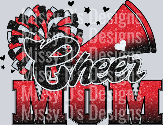 Cheer-Mom-Red-Black