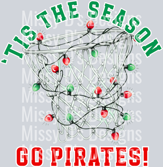 Tis the Season Basketball Go Pirates