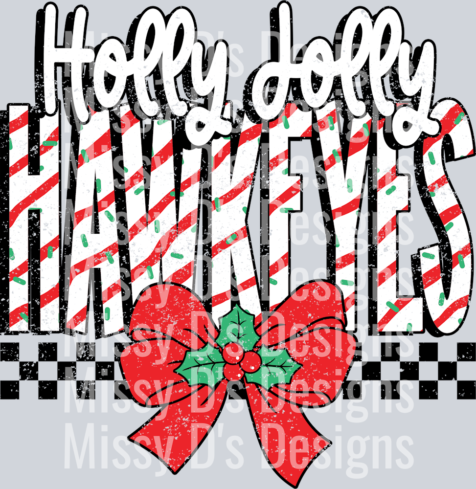 Holly Jolly Hawkeyes