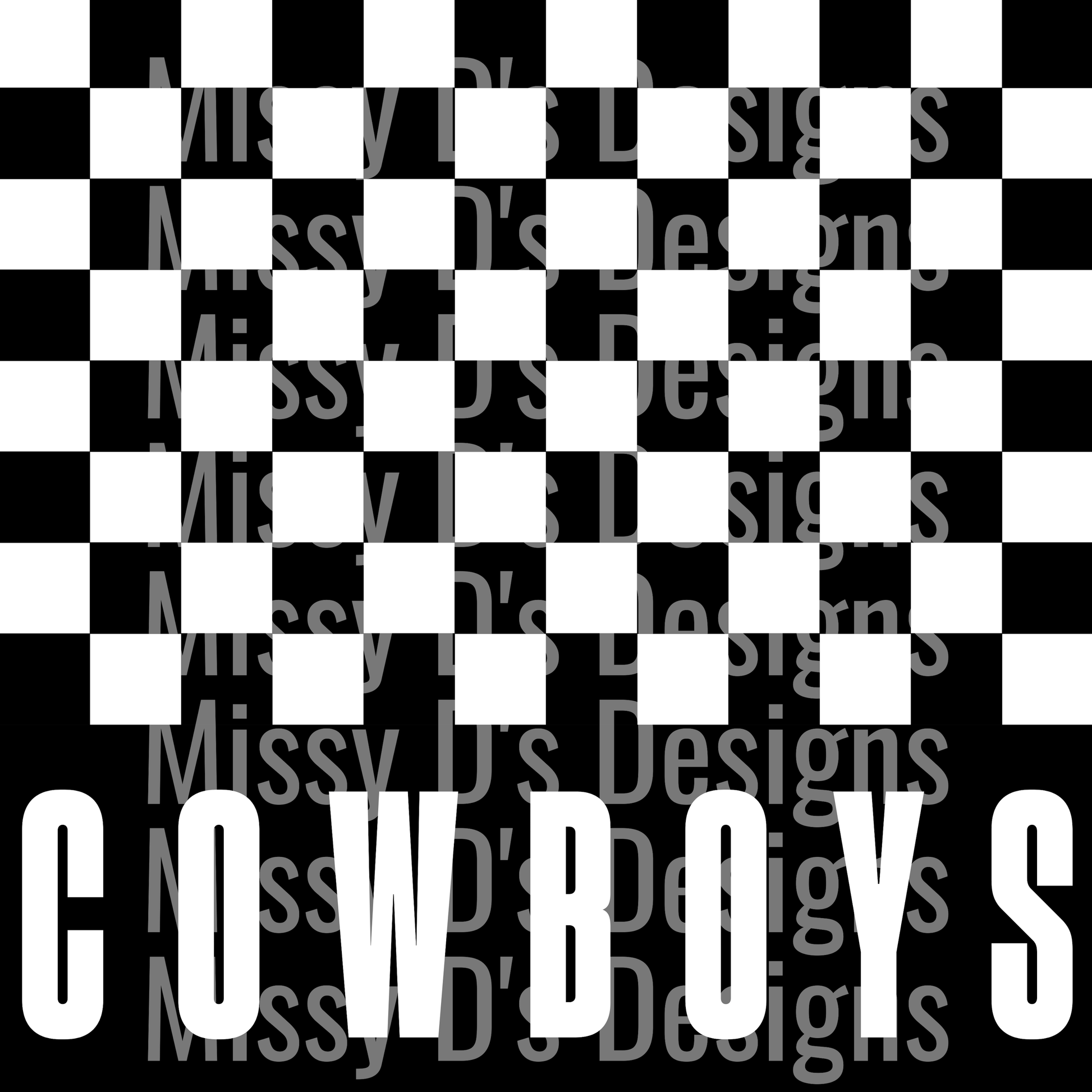 Cowboys-Checkered