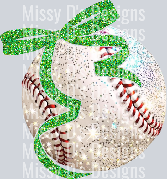 Green Bow Baseball300dpi
