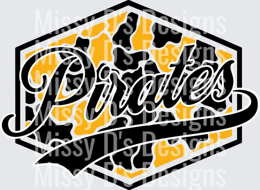 Camo Hexagon Crandall Pirates