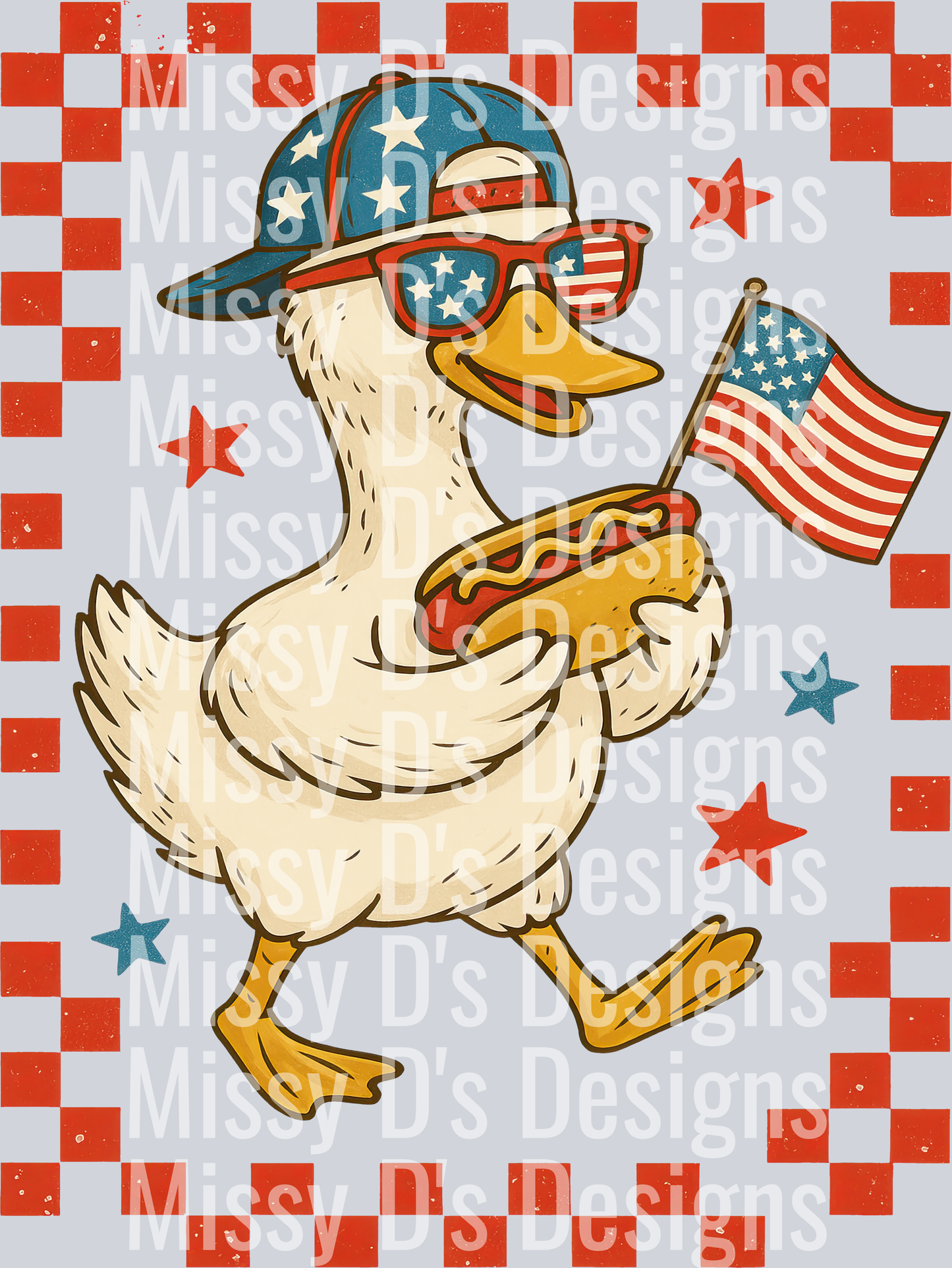 Patriotic Goose
