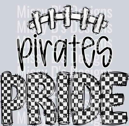 checkered PRIDE pirates