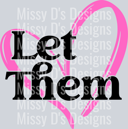 Let them pink hearti