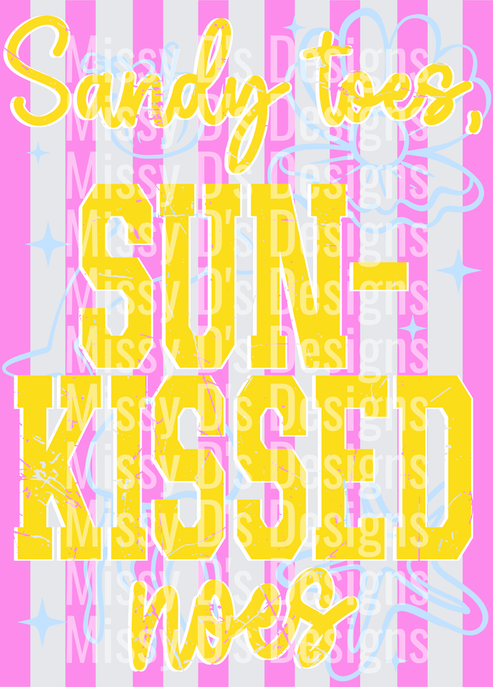 sun kissed