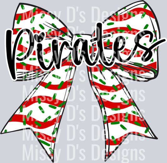 christmas tree cake pirates