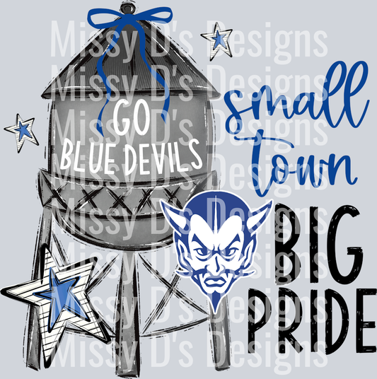 Blue Devils Small Town Big Pride