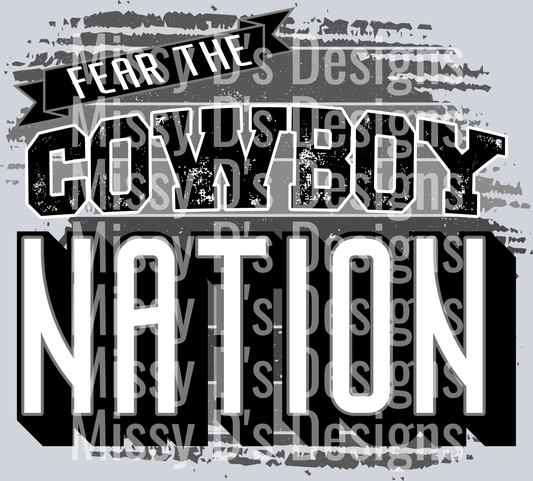 fear the mascot nation COWBOY