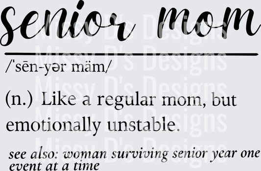 senior mom