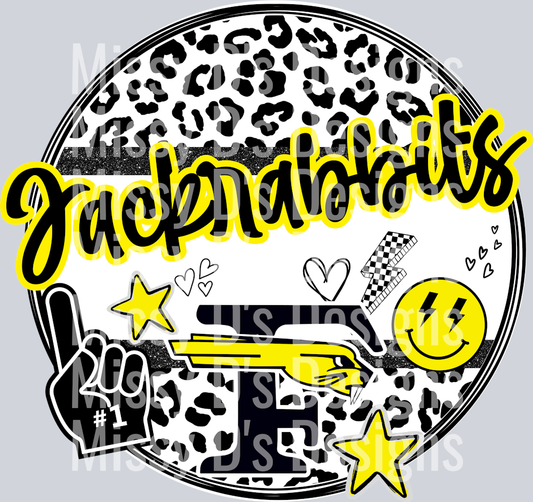 Leopard Circle Forney jackrabbits