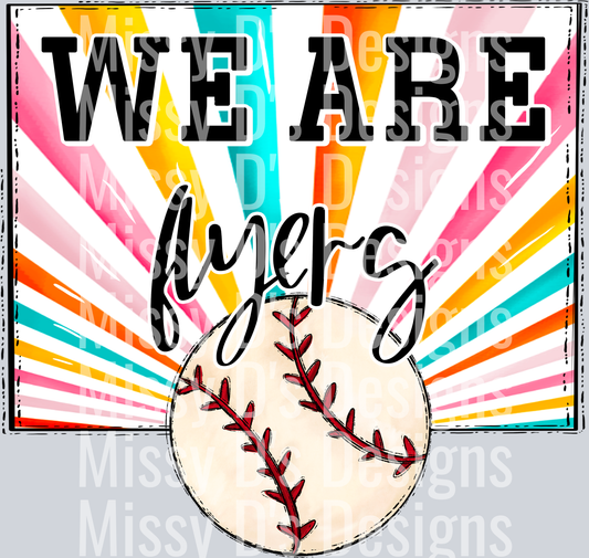 sunburst WE ARE fylers baseball