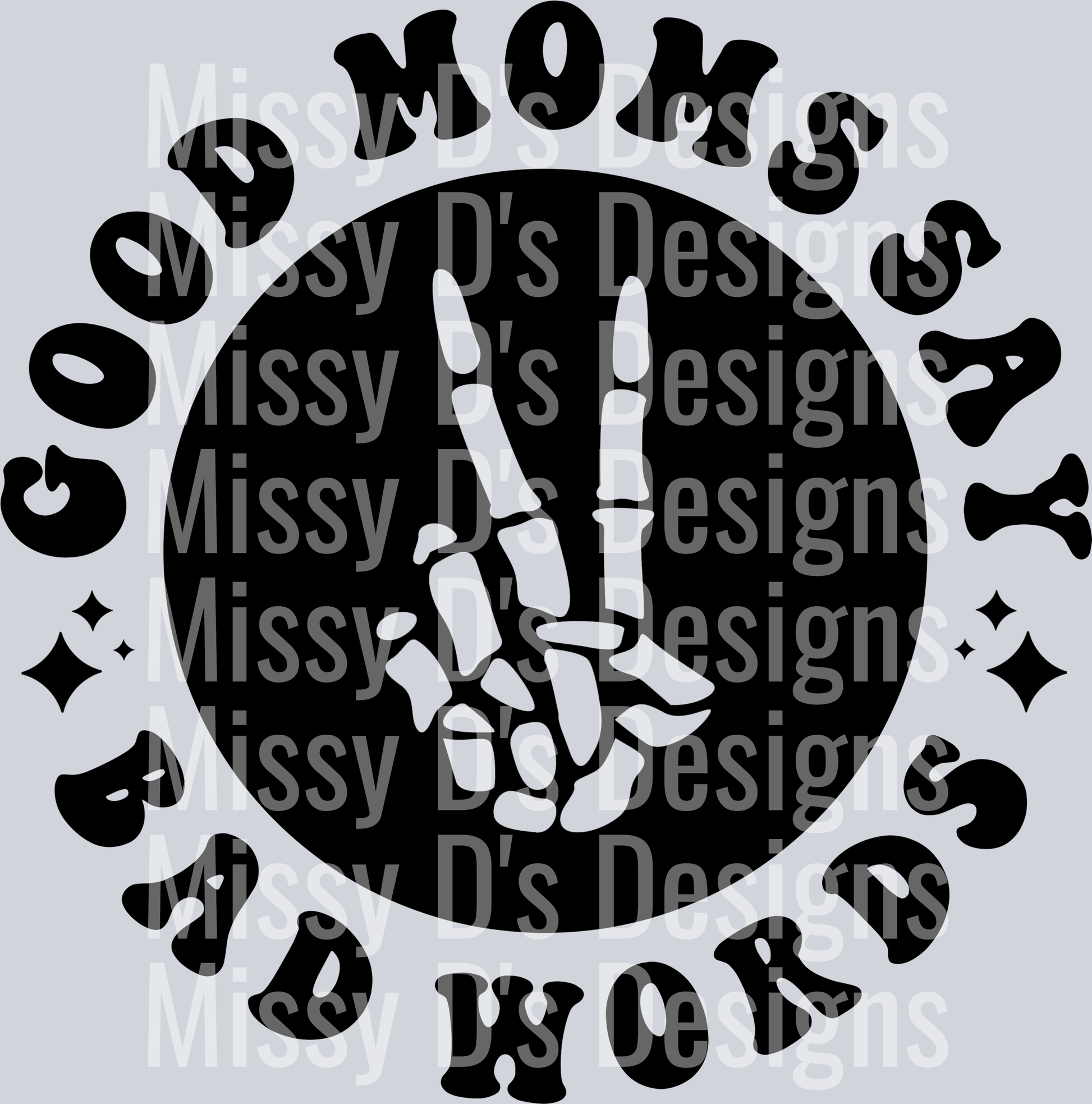 Good Moms Say Bad Words Pocket Design
