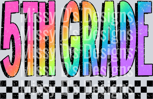 Neon 5th Grade