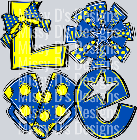 LoveCheerblueyellow