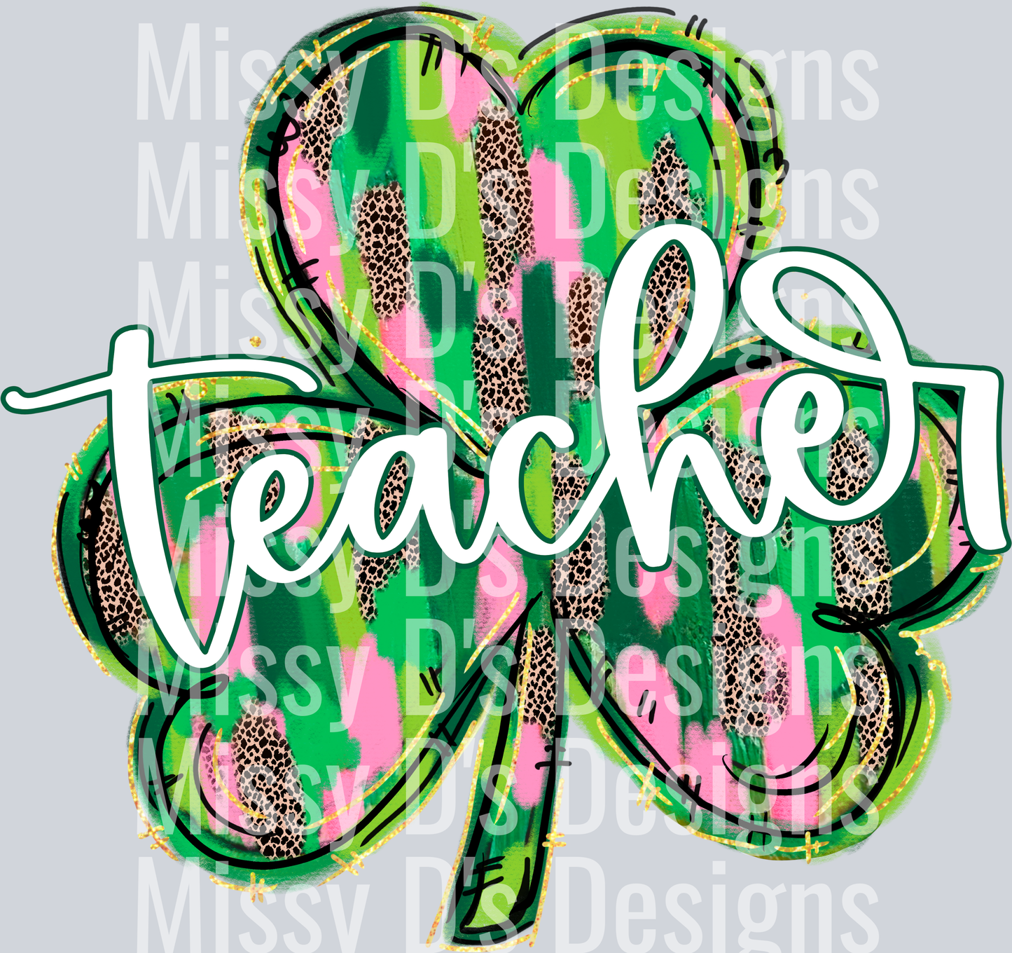 teacher shamrock300dpi