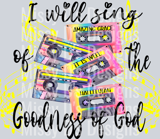 i will sing