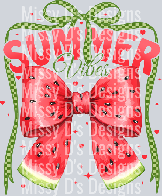Summer Vibes Watermelon T-shirt