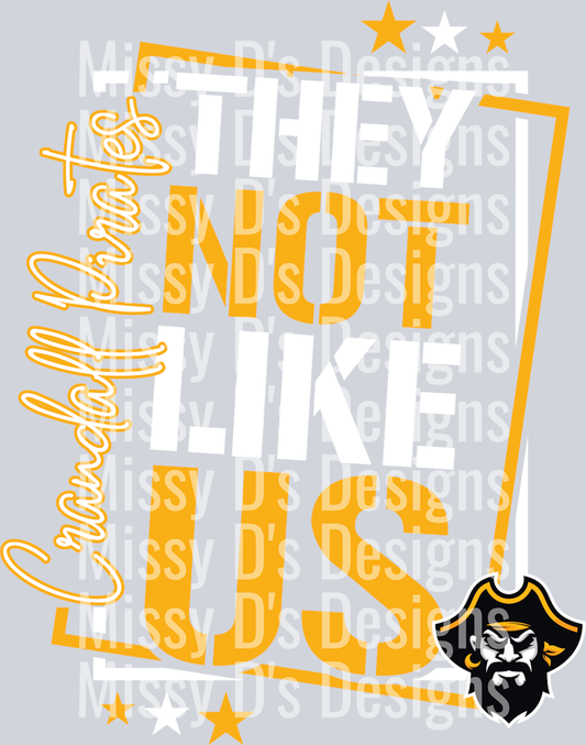 they not like us crandall pirates white