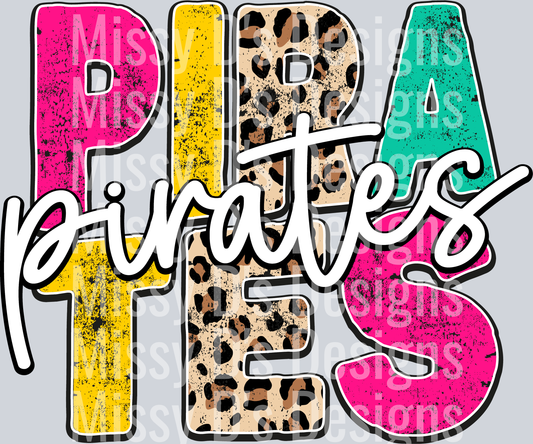 limojimo Pirates mascot Distressed Leopard 9