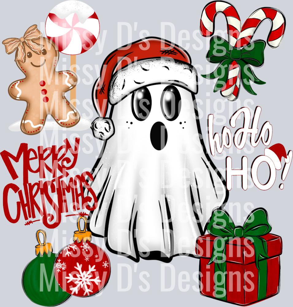 GhostlyChristmasCollage