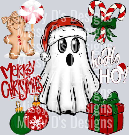 GhostlyChristmasCollage