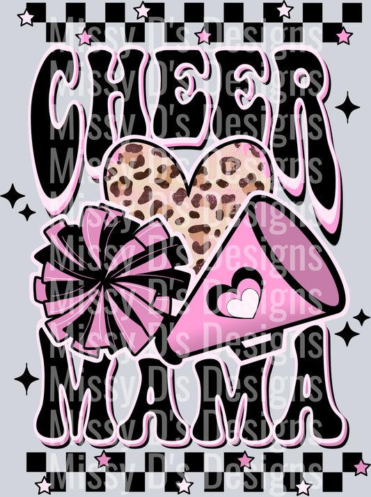 Cheer mama black