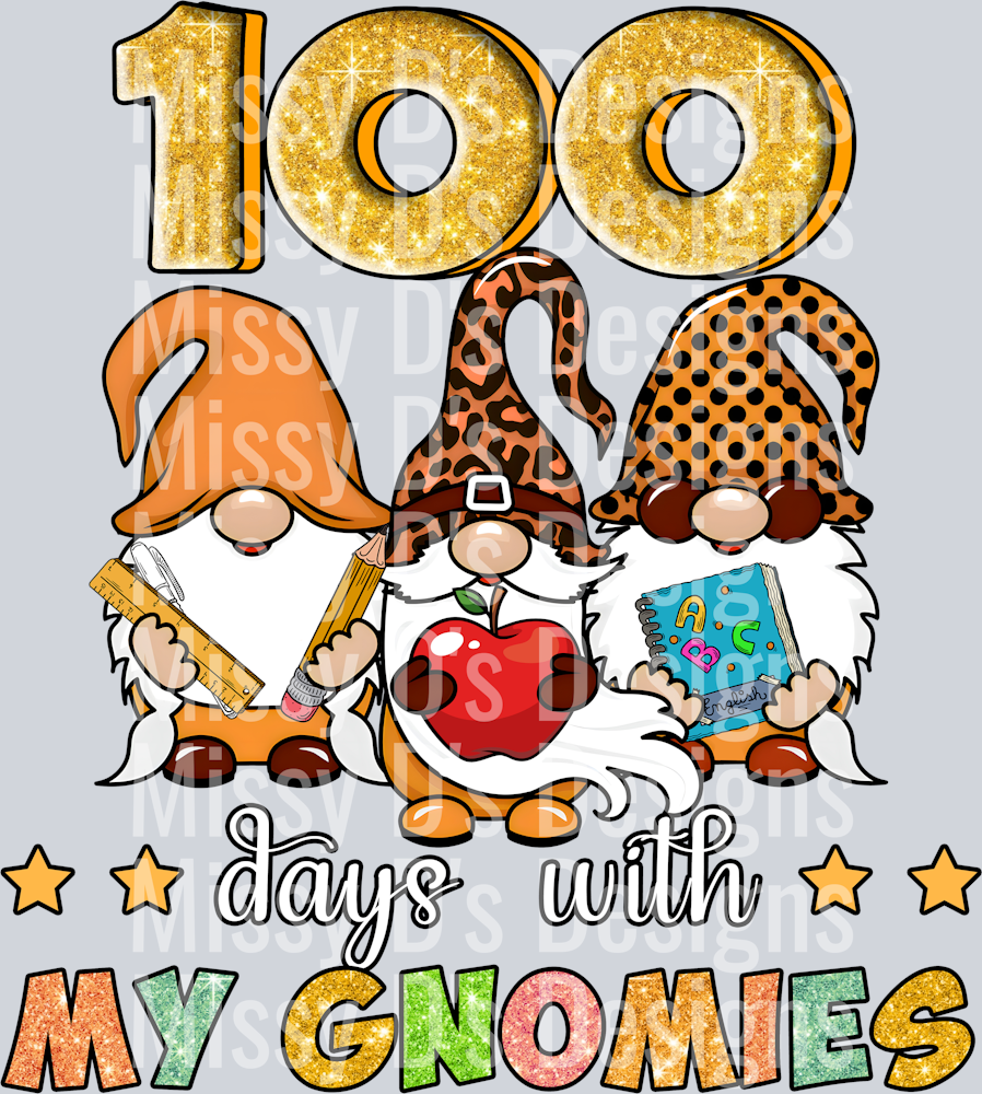 gnomies 100 days of school
