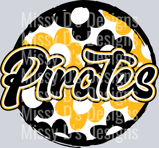 1Pirates Black Yellow Gold