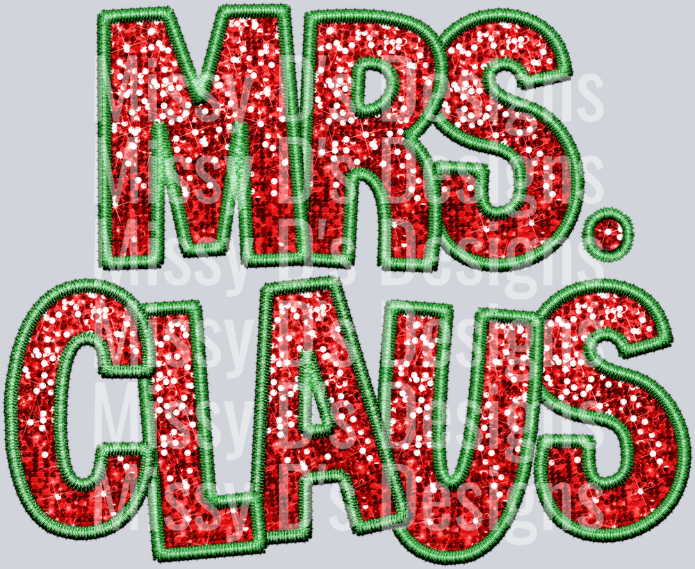 ChristmasSequinMrs.Claus