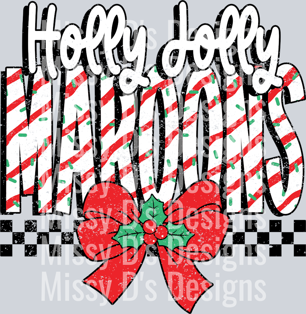 Holly Jolly Maroons