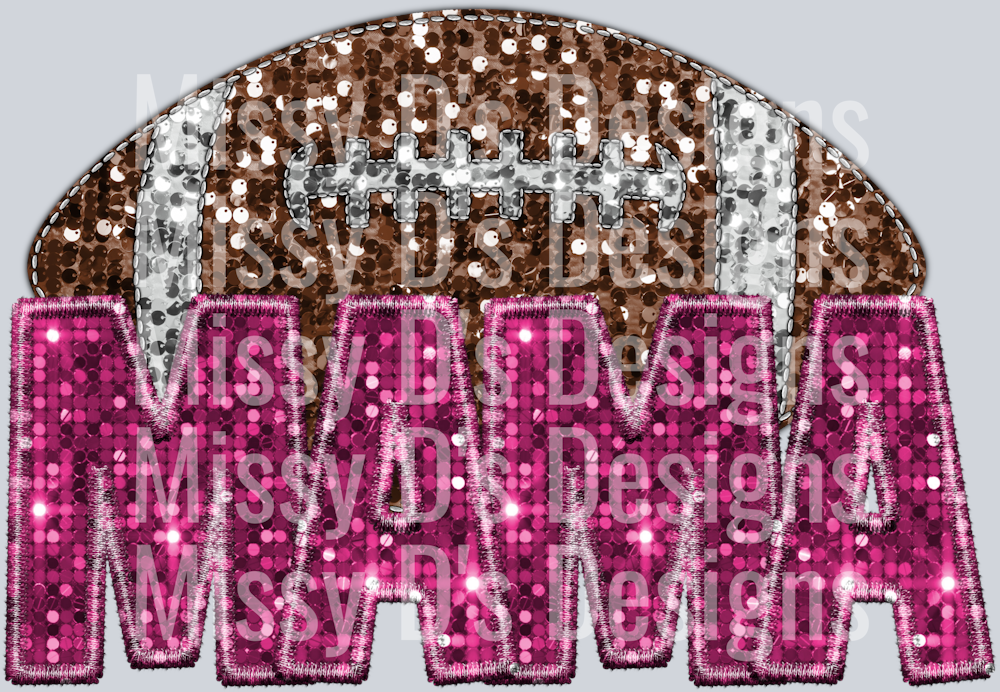 football mama pink