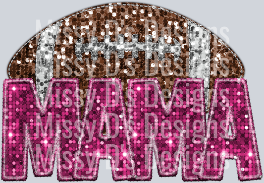 football mama pink