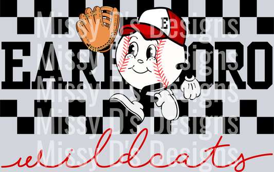 EarlsboroRetroBaseballCheckered